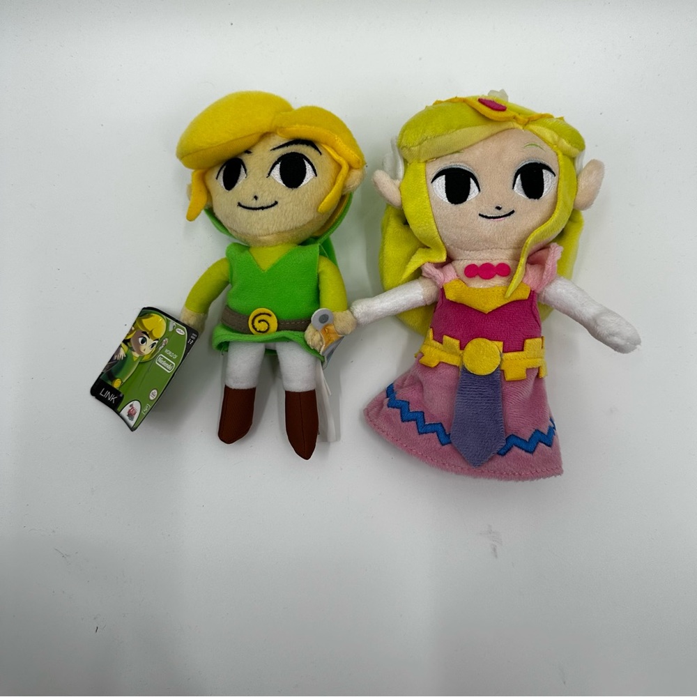 Nintendo The Legend of Zelda&Link Windwaker Princess Plush  Little Buddy 2014 8"